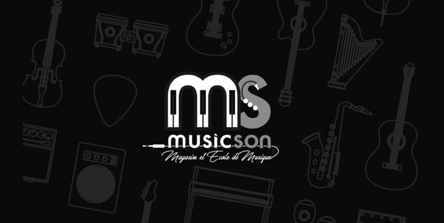 Logo Musicson — magasin et école de musique